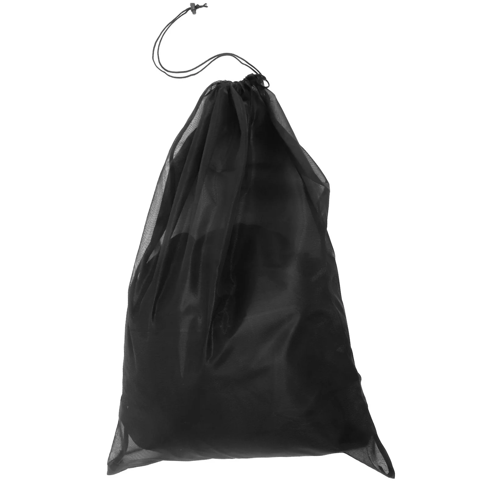 Laundry Bag Drawstring Collapsible Mesh Travel Black
