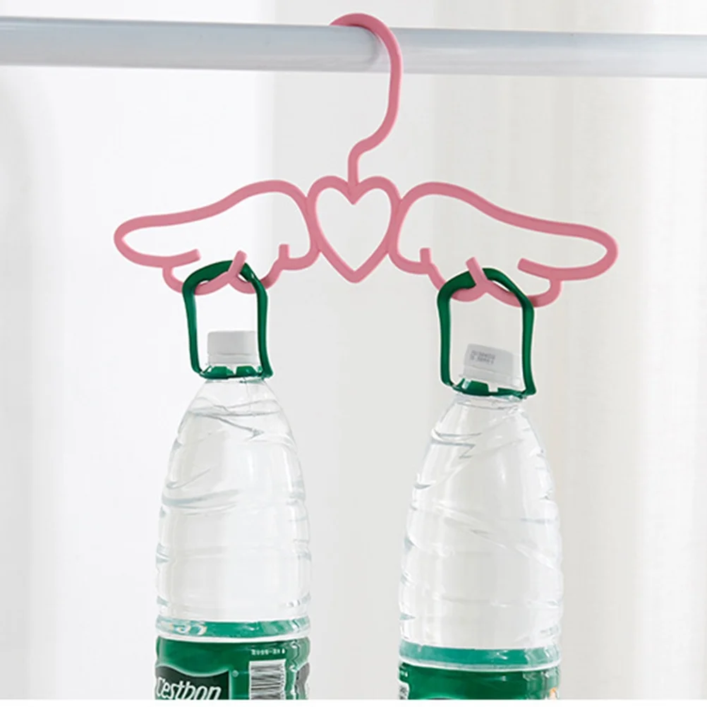 Baby Hangers Hanging Creative Hanger Wing Shape Hanger Student Size 1 Pink