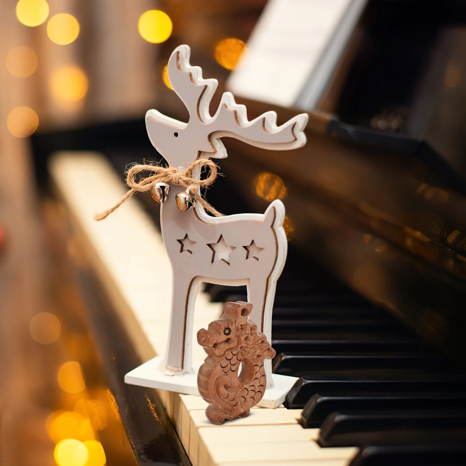 2 Pcs Expandable Clothes Hanger Peach Wood Crafts