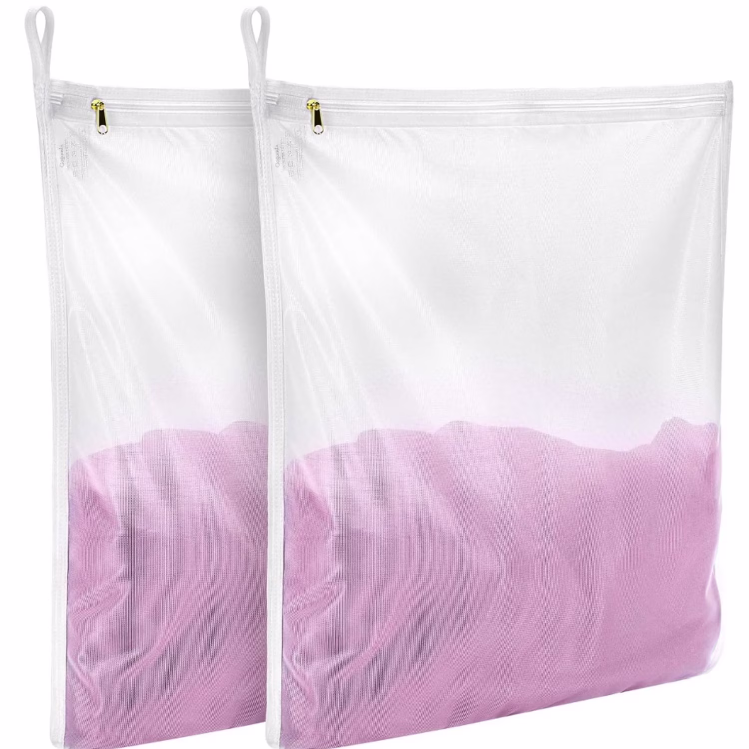 Laundry Bags, Fine Mesh Wash Bag for Lingerie, Underwear, Bra, Silk, Socks with Hanging Loop