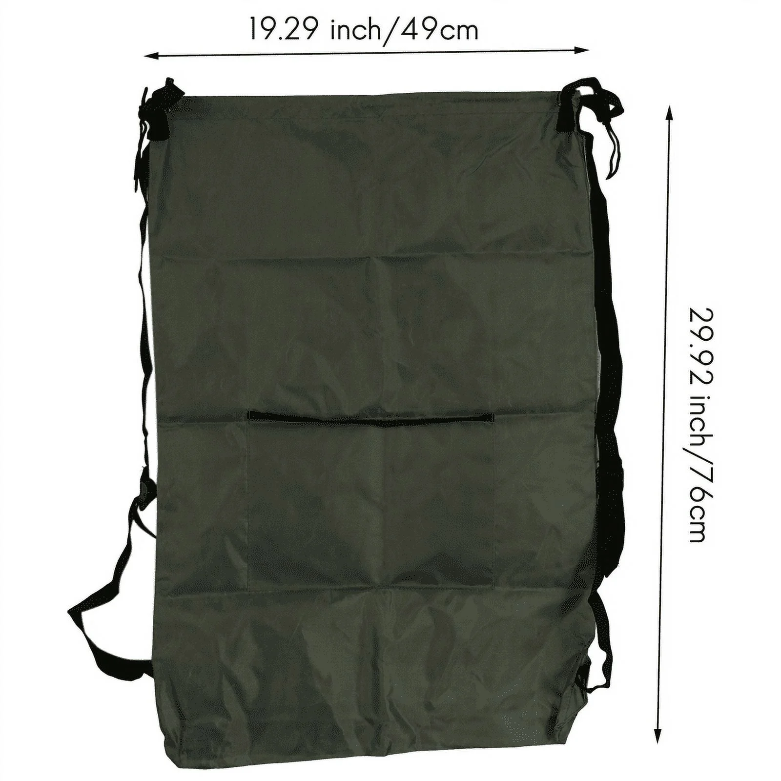 Laundry Hanging Bag With Strap, With Hooks, With Bottom Zipper
