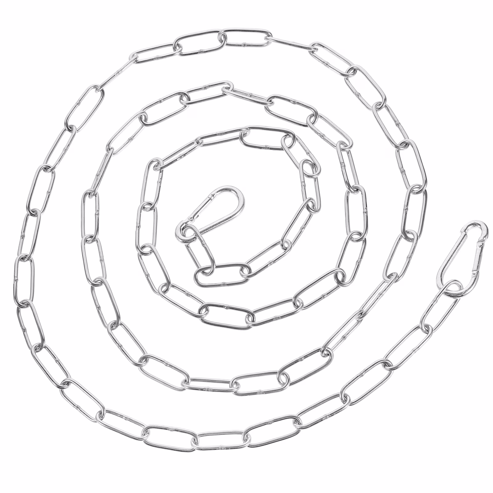 Clothes Storage Chains Stainless Steel Hanger for Husk Blanket Assure Girl Miss Silver