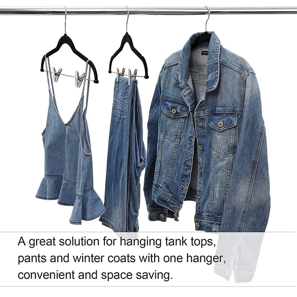 8 Pcs Clothes Hangers with Super-strong for Organizing Closet Space