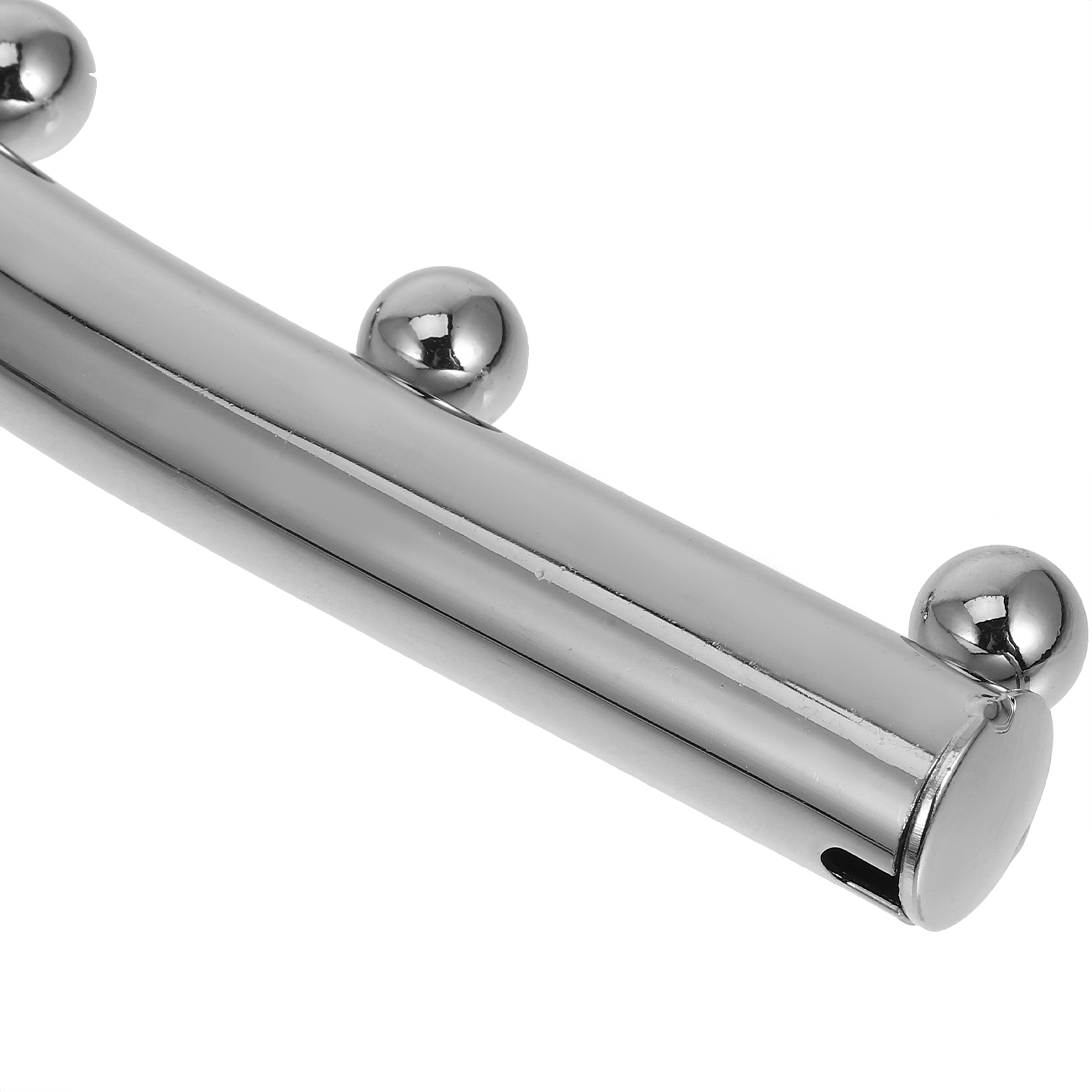 Collapsible Garment Rack Stainless Steel Rotating Clothes Hanger Silver