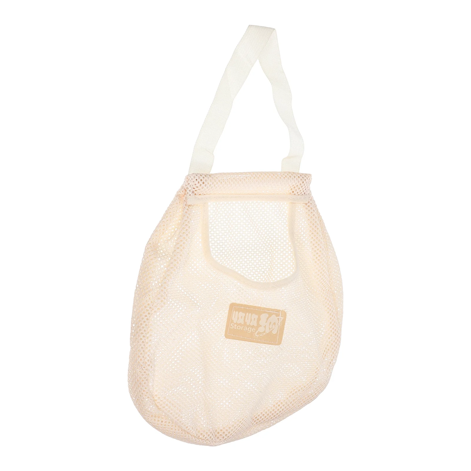 2pcs Hanging Mesh Bag Multi-purpose Mesh Laundry Bag Clothespin Bag Socks Pouch