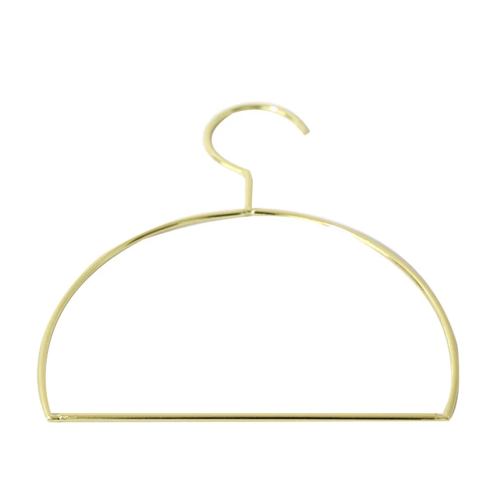 Metal Clothes Rack Tie Hanger Scarf Hangers for Closet Golden