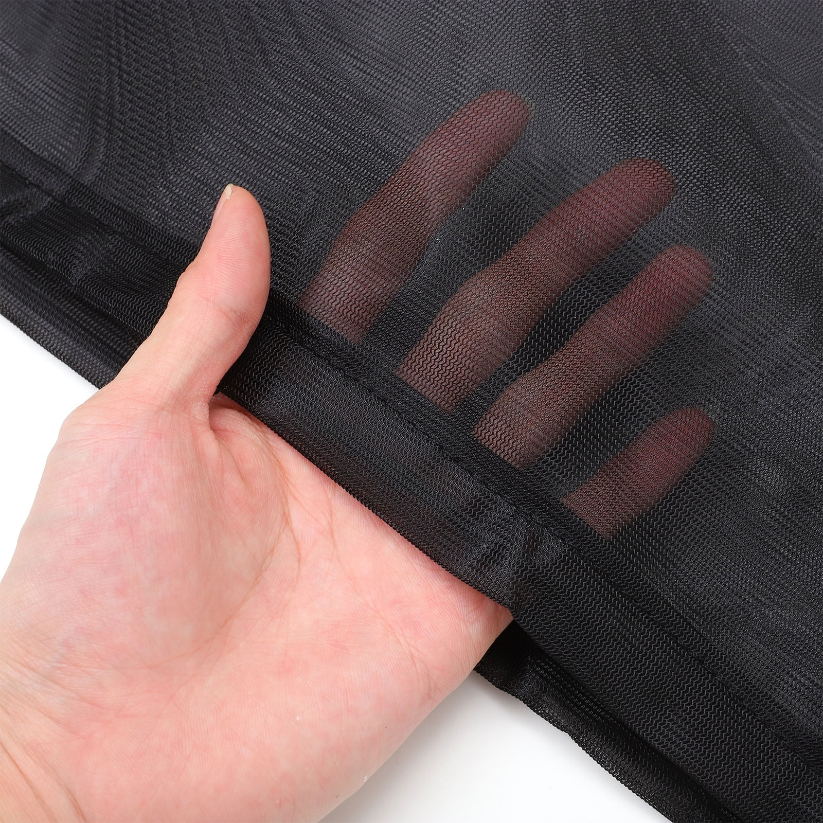 Laundry Bag Drawstring Collapsible Mesh Travel Black