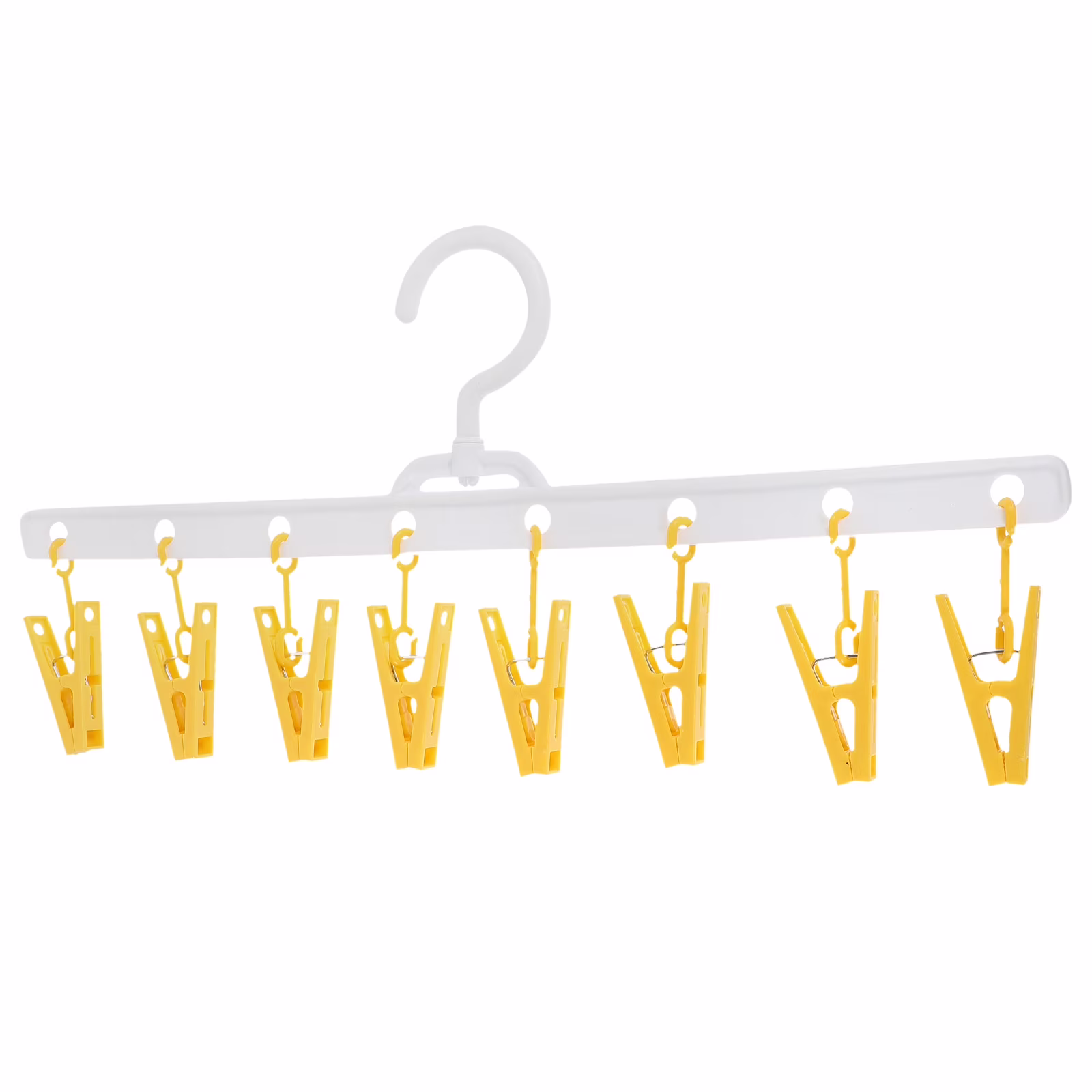 Hat Hangers for Closet Coat Hook Hat Storage Clip 40x18.5x3CM Yellow