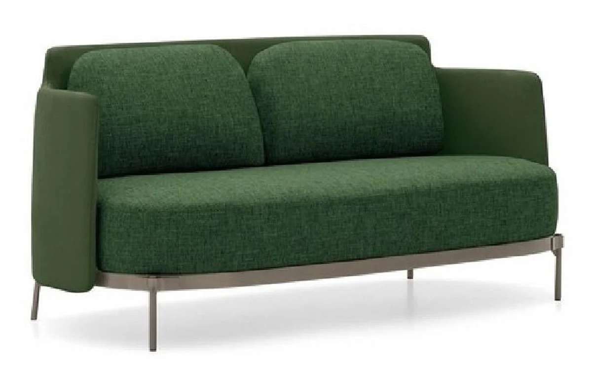 Luxury 2 seater sofa green / bronze 160 cm - living room & hotel furniture
