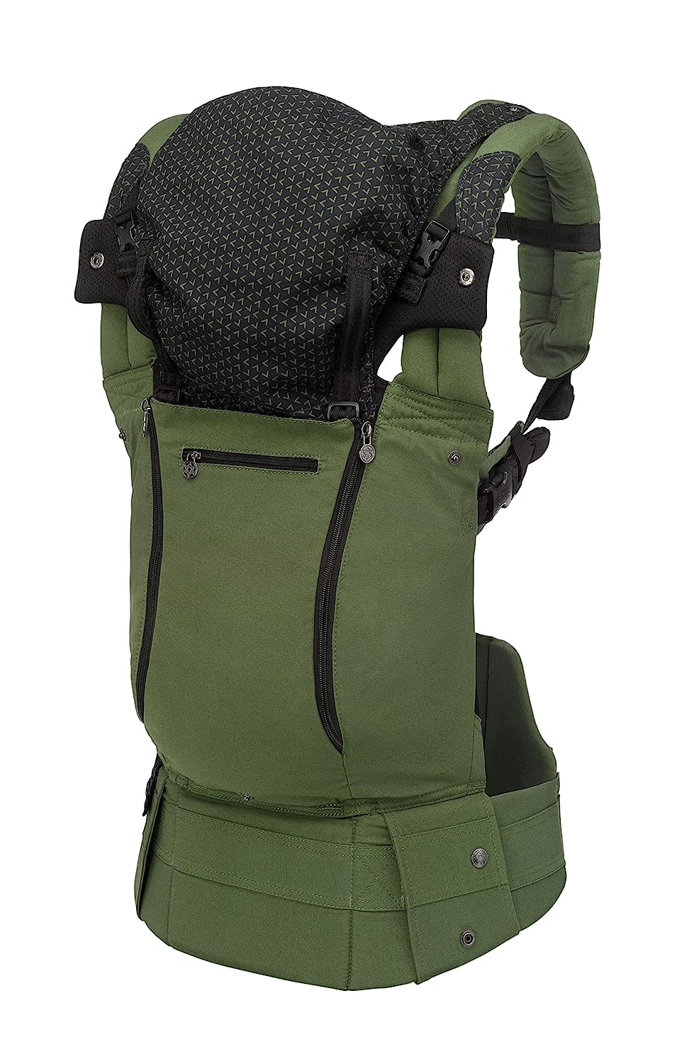 Complete All Seasons Ergonomische 6-in-1-Babytrage für Neugeborene bis Kleinkinder – mit Lordosenstütze – für Kinder von 3–20 kg – 360-Grad-Babytragemöglichkeit – nach innen und außen gerichtet – Stein