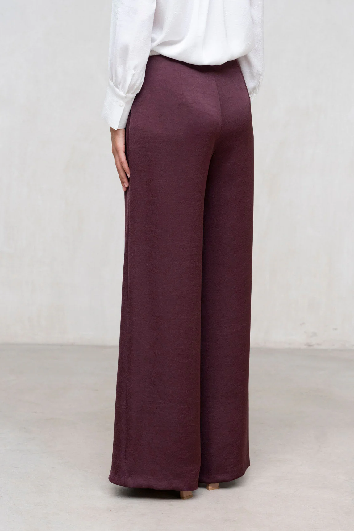 Rivera-Spain Burgundy Ivy Pants