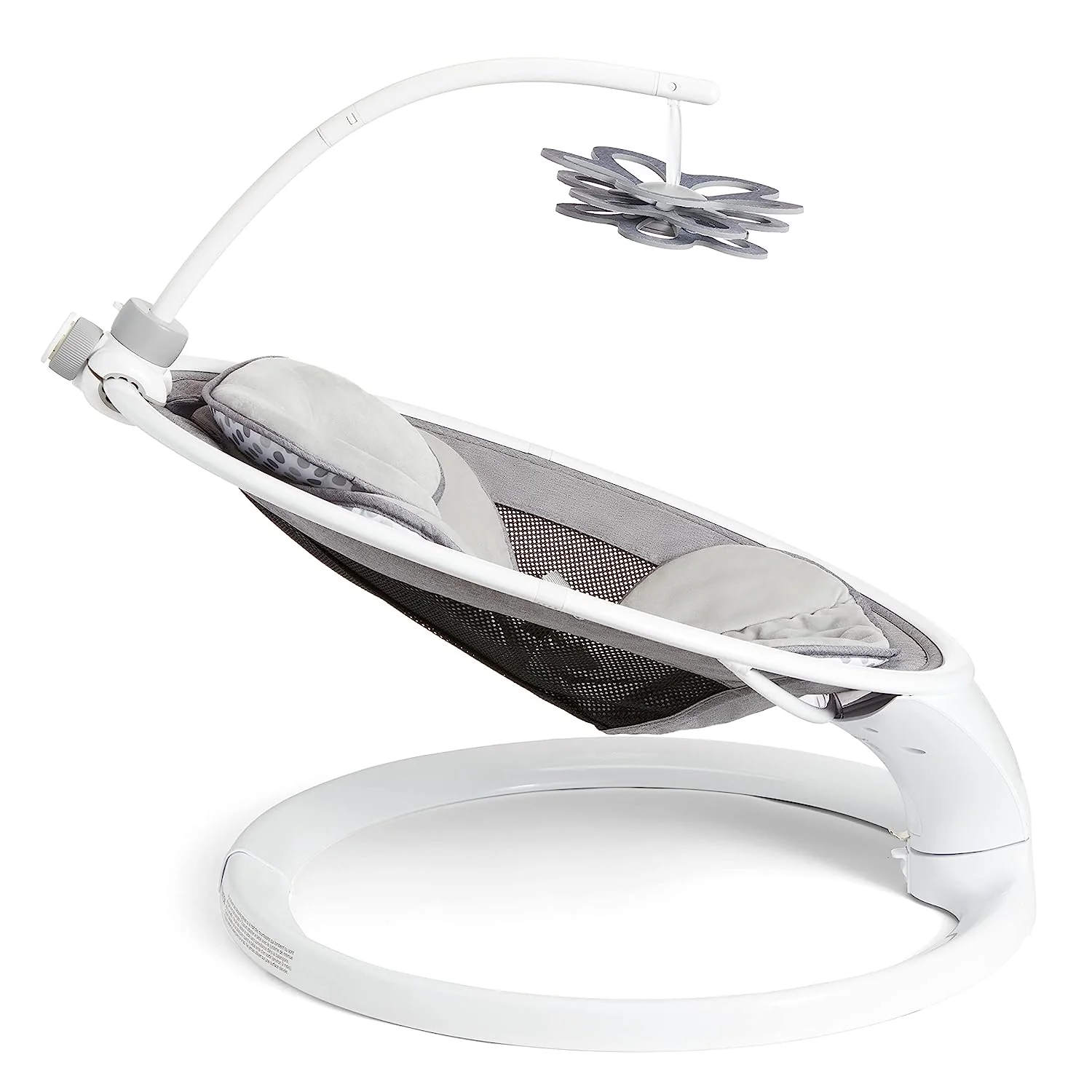 Bluetooth-fähige, leichte Babyschaukel mit natürlicher Bewegung in 5 Bewegungsbereichen, inklusive Fernbedienung