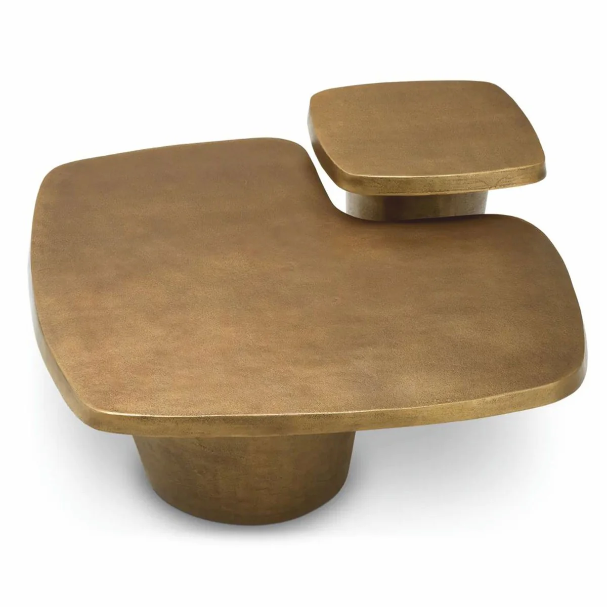 Luxury Aluminum Coffee Table Set Vintage Brass - Hotel & Living Room Furniture