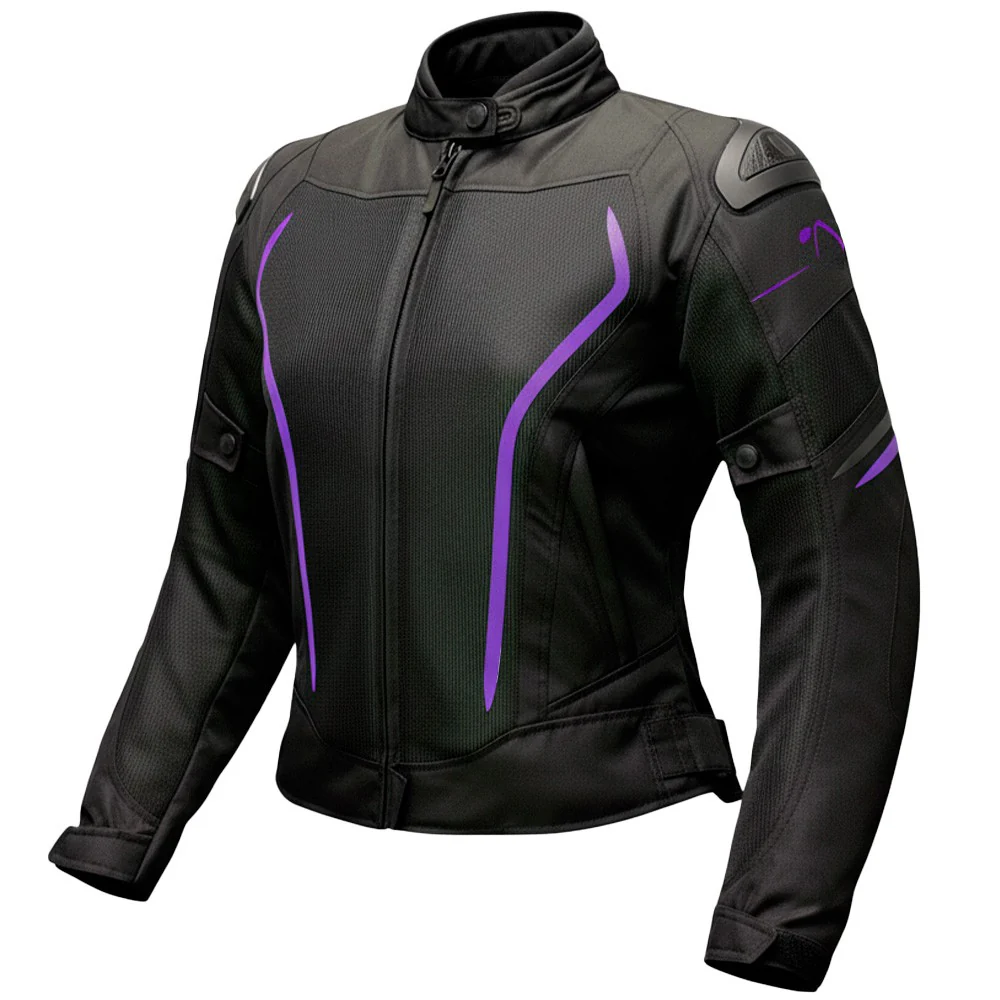 4 STATION OUT DIVINE LADY JACKET - BLACK / LILAC