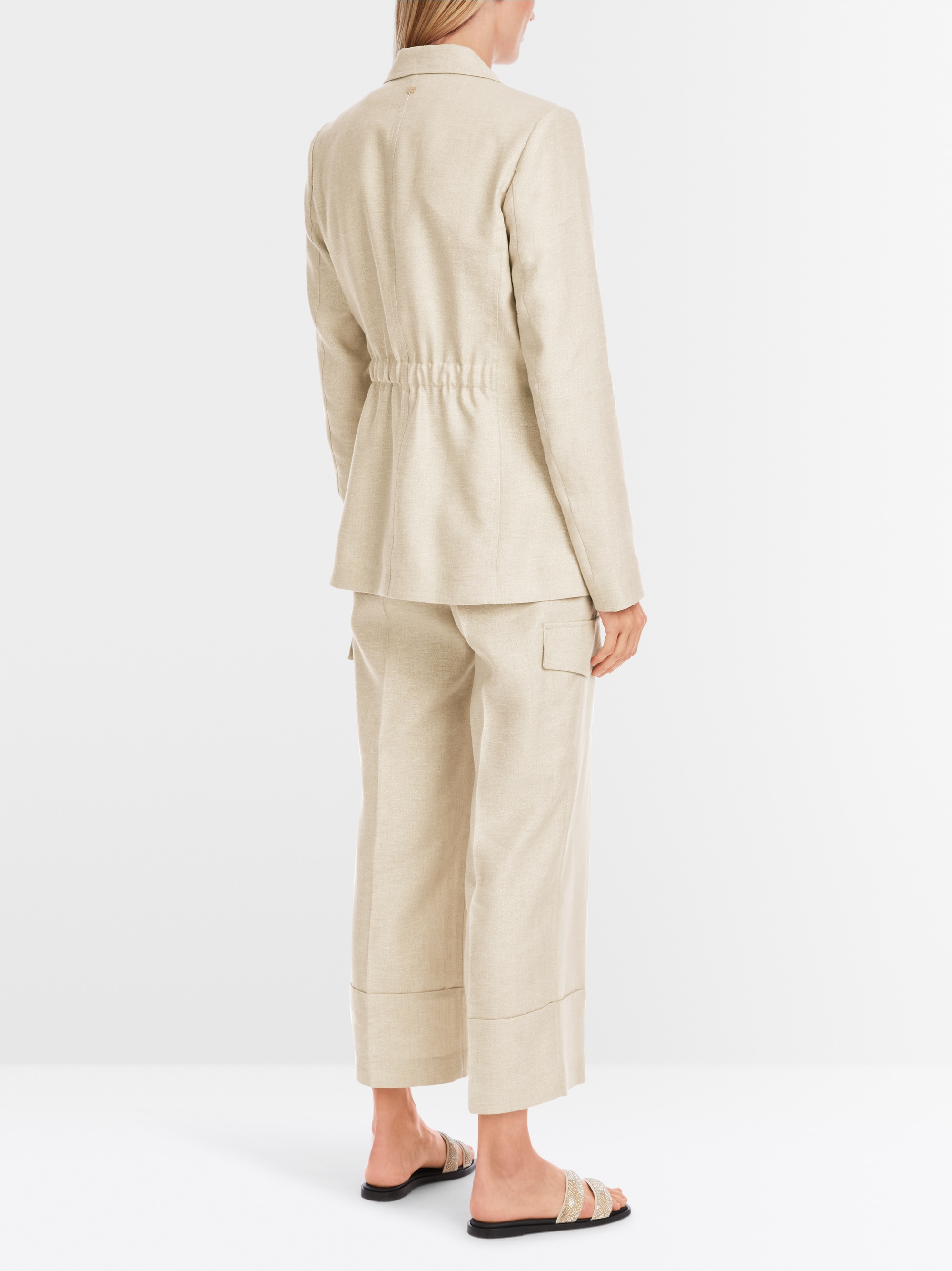 Marc-Cain Slim-Fit-Blazer im Utility-Stil