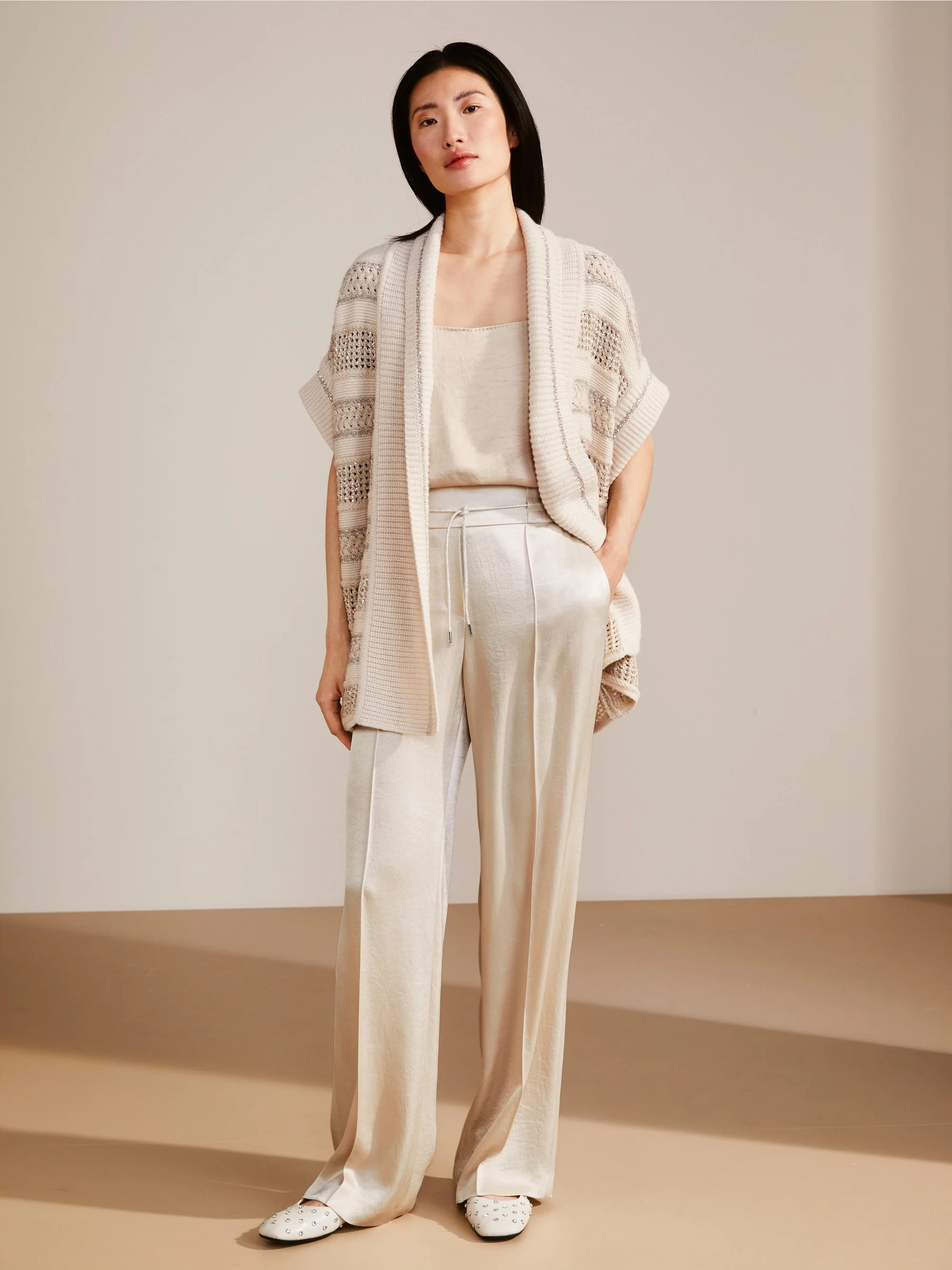 Marc-Cain Gilet – gestrickt in Deutschland