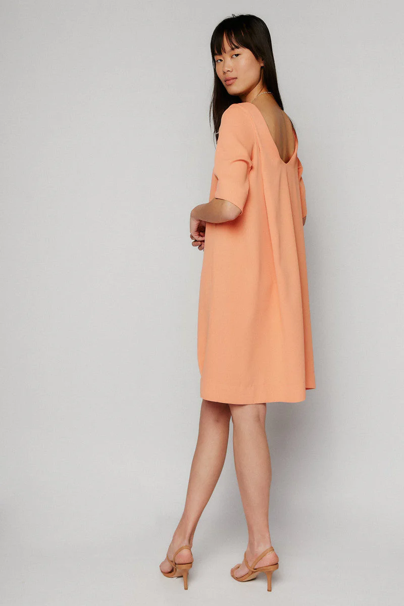 Rivera-Spain Azucena Aprikosenkleid