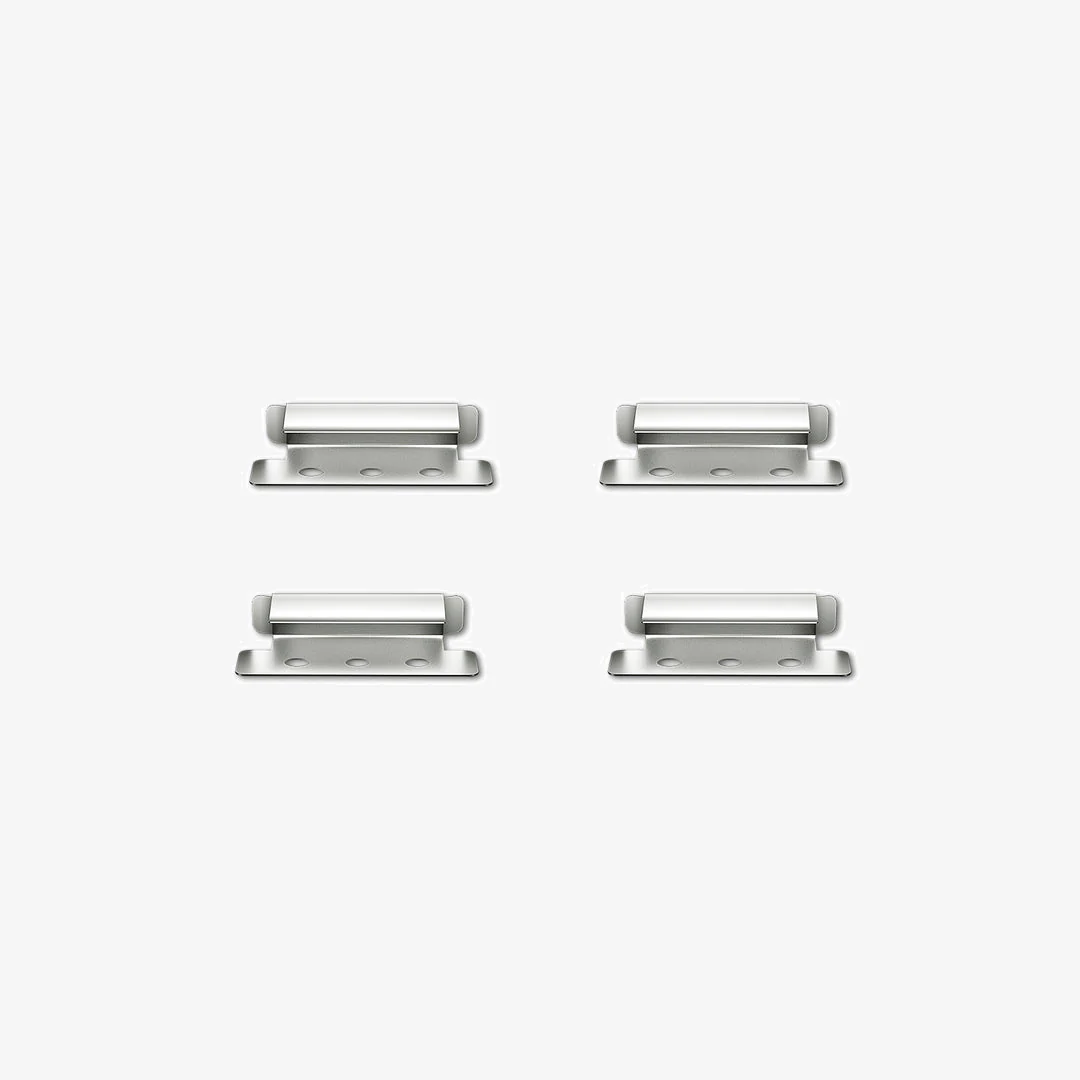 Heated bed clamp for building platform glass holder