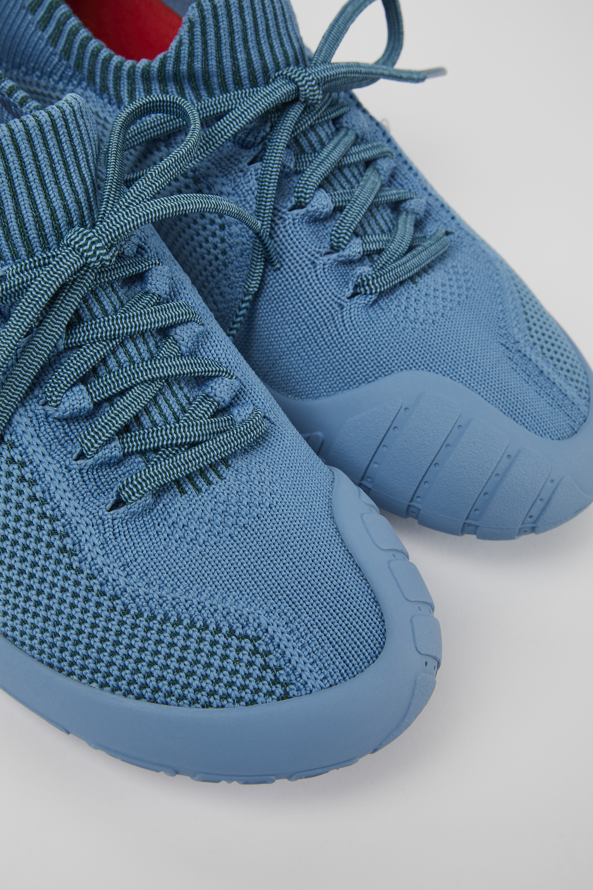 Pfad - Blaue Textil Turnschuhe für Damen