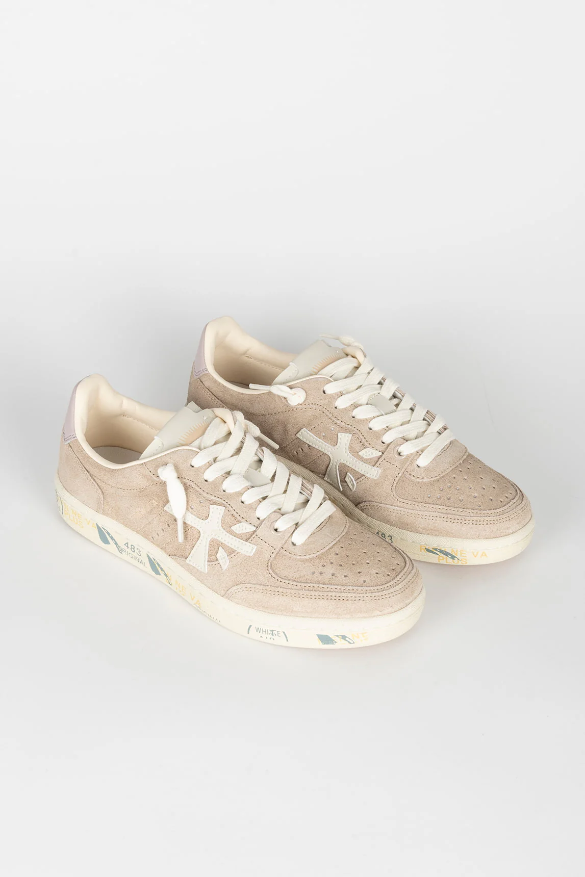 Rivera-Spanien Zapatilla Premiata Bskt Tonbeige