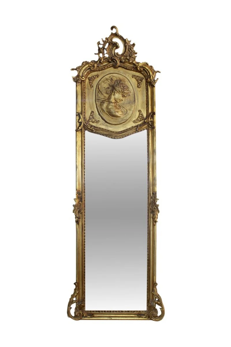 Antique style mirror 55 x H. 160 cm