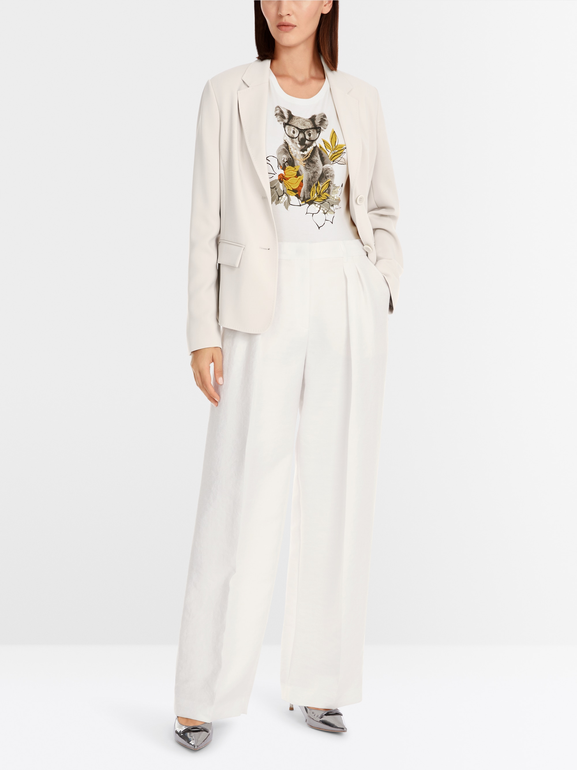 Marc-Cain T-Shirt mit 3D-Tierapplikation