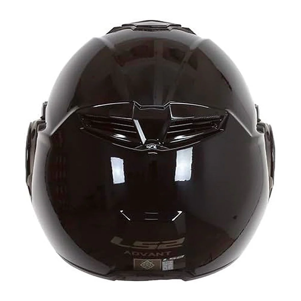 CASCO MODULAR LS2 FF906 ADVANT SOLID NEGRO BRILLO