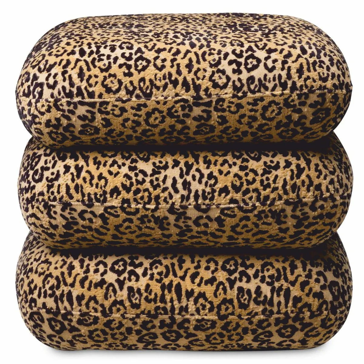 Luxus Drehhocker Leopard H. 55 cm - Luxus Hotel Möbel