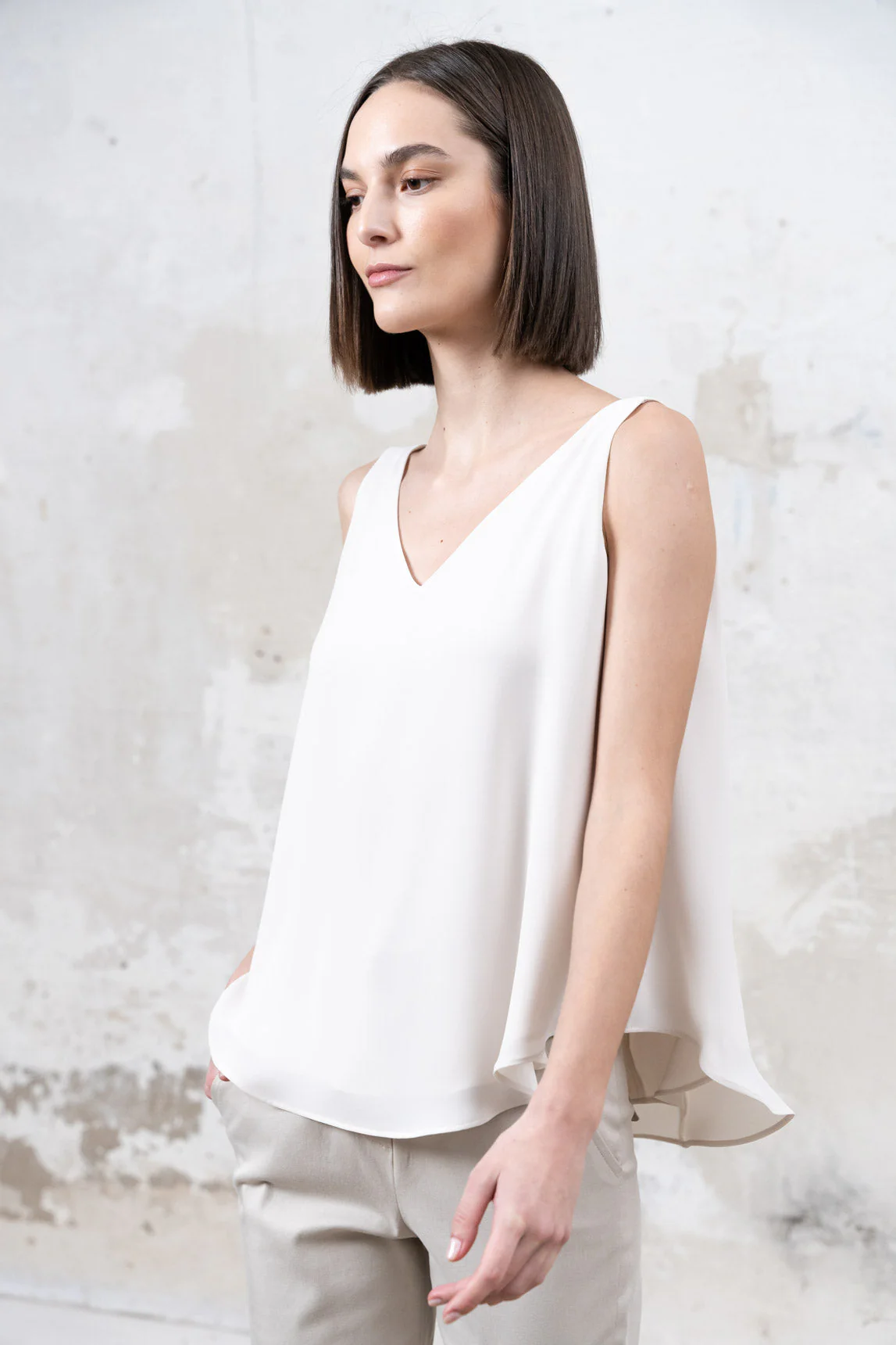 Rivera-Spanien Top Brest Crudo