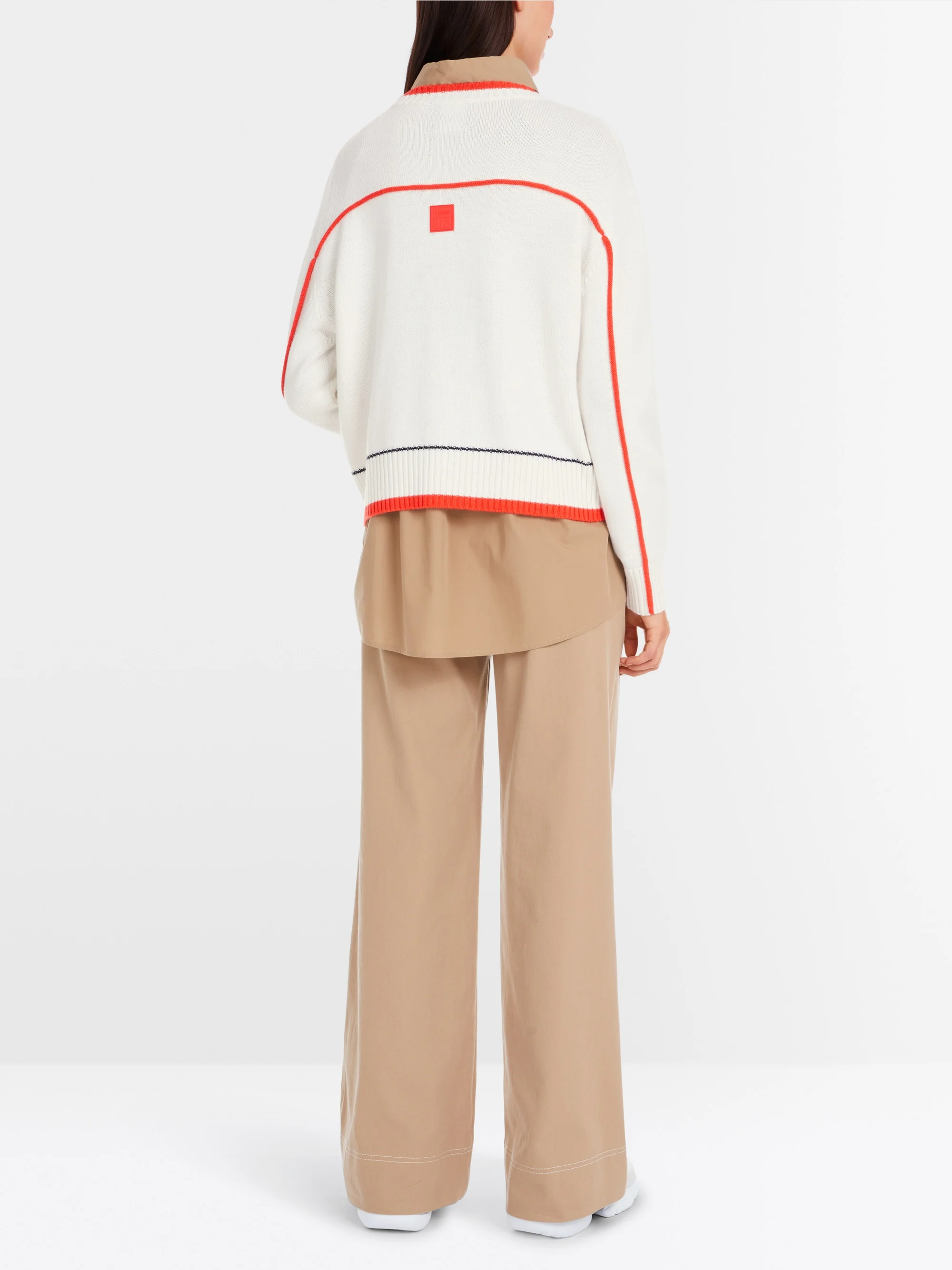 Marc-Cain-Pullover aus reiner Wolle