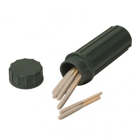 ANETO fabric wallet with velcro closure – blue