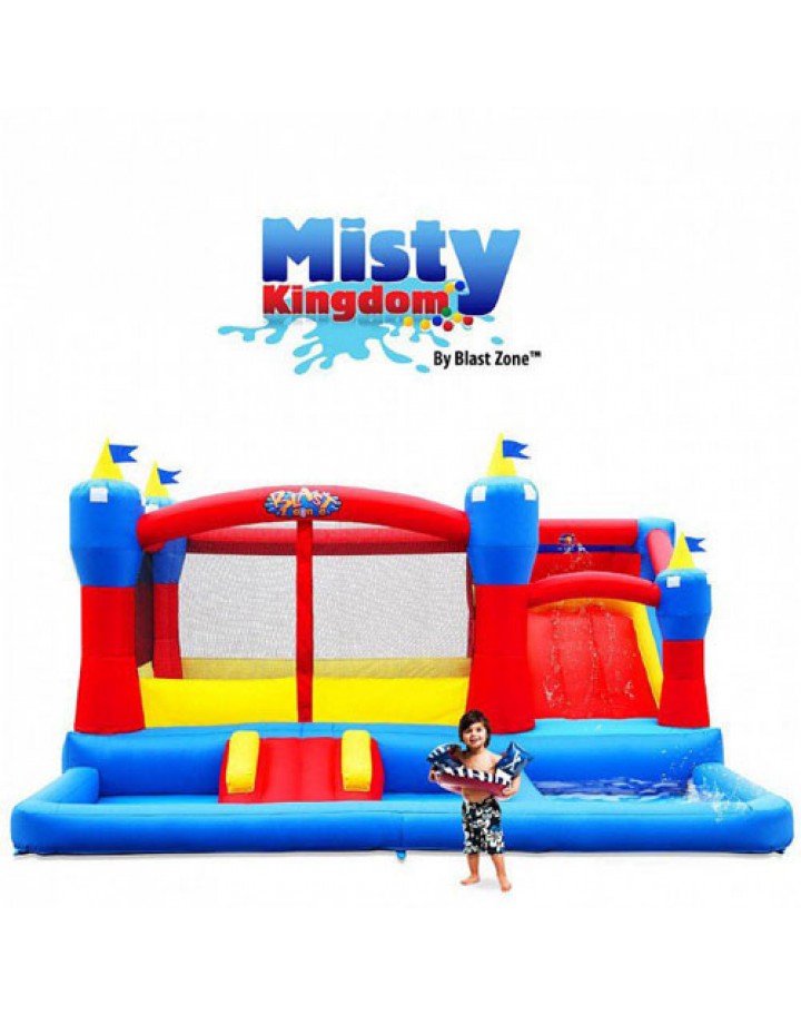 Misty Kingdom aufblasbares Bounce House, Ball Pit und Wasserpark von Blast Zone