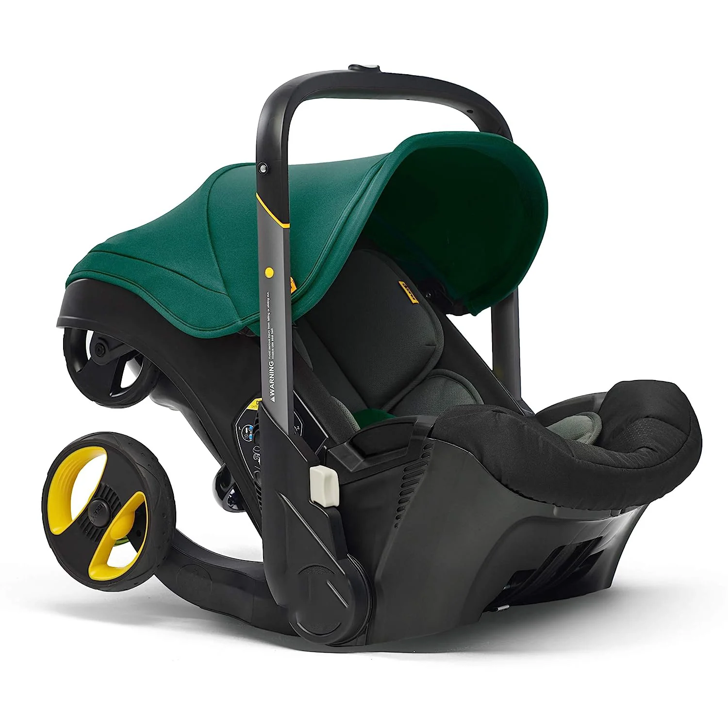 Kindersitz und Verriegelungsbasis – nach hinten gerichtet, Autositz zum Kinderwagen in Sekundenschnelle – US-Version, Nitro Black