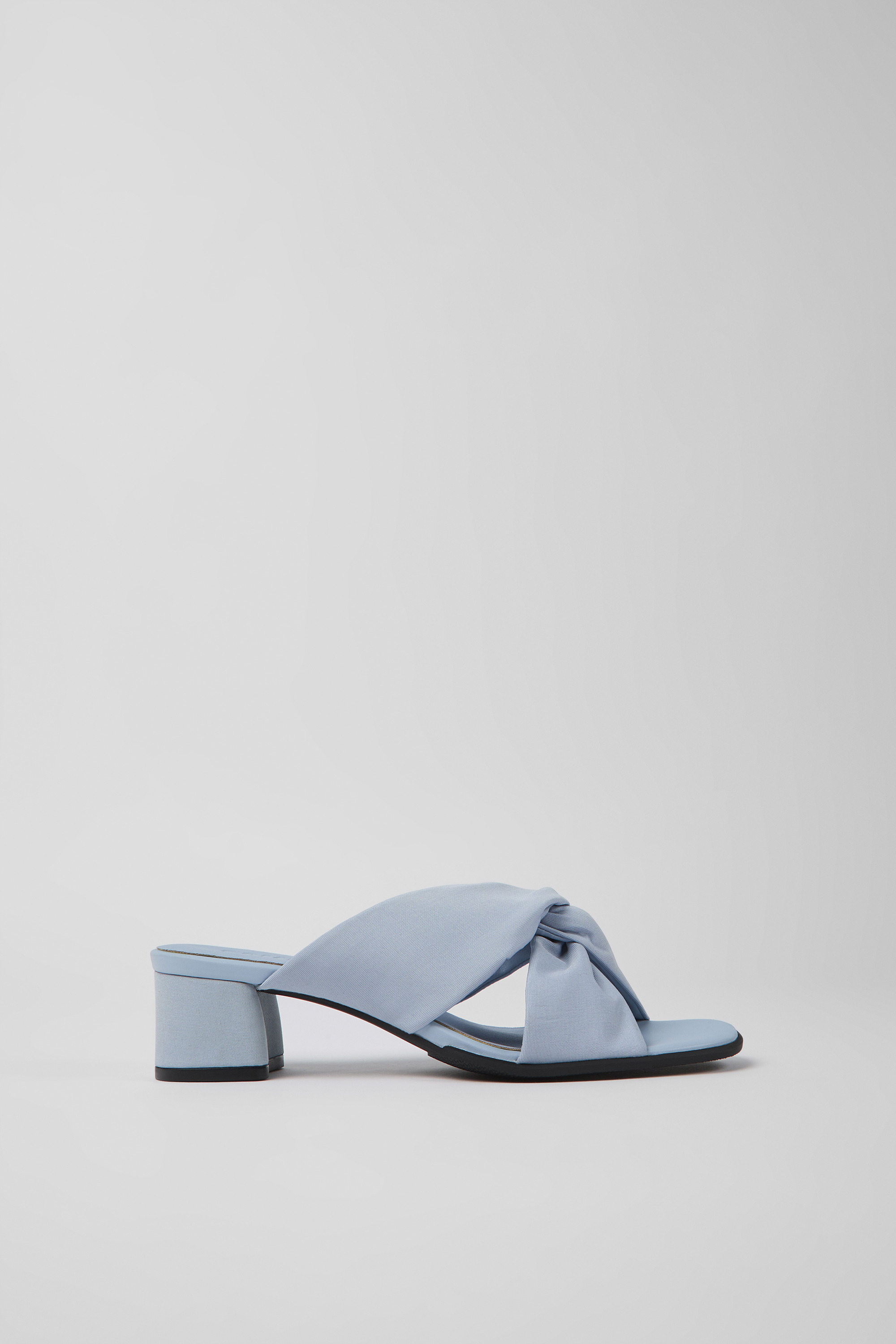 Katie - Blaue textile Sandalen für Damen