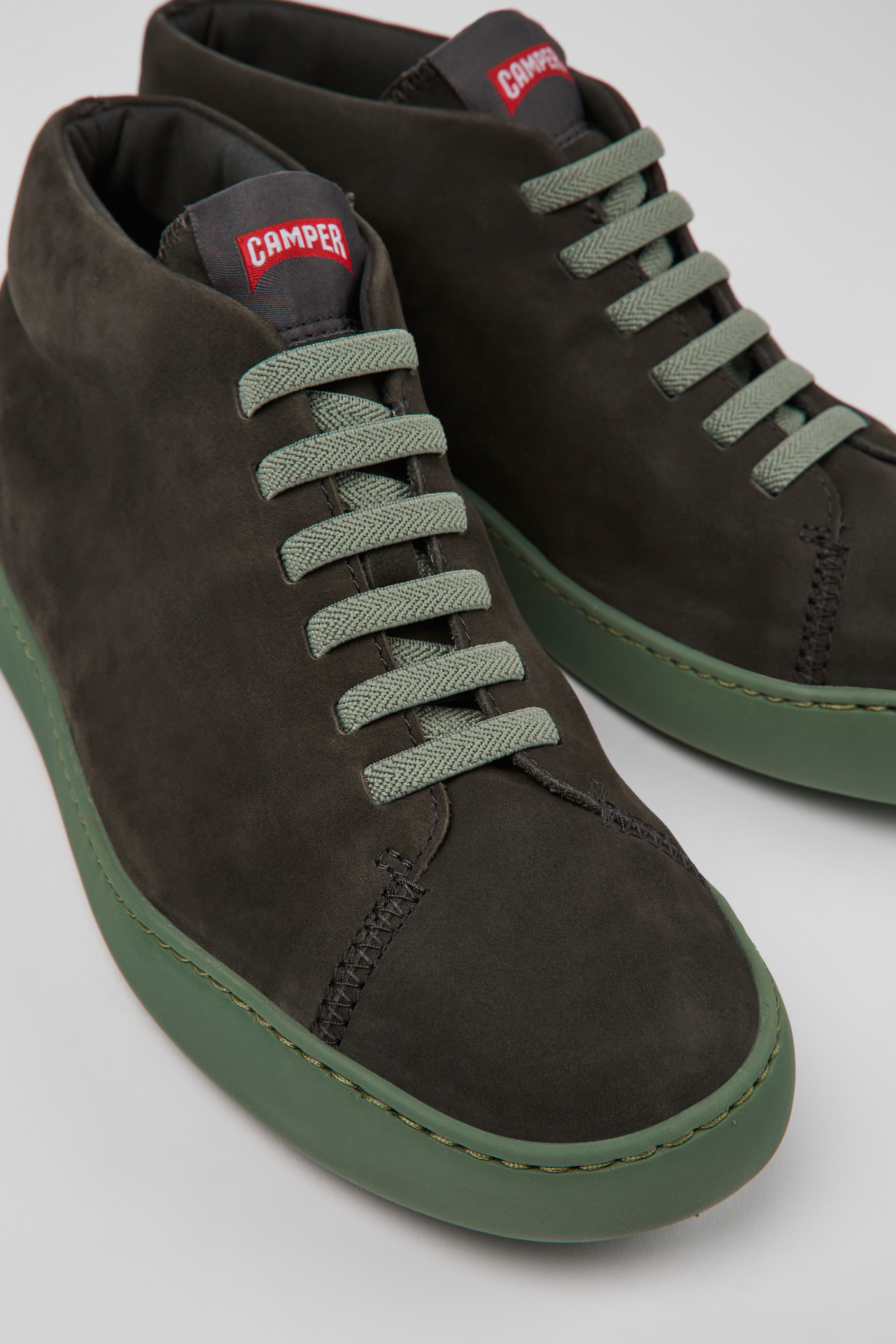 Peu Touring - Graue Nubuck Turnschuhe für Herren