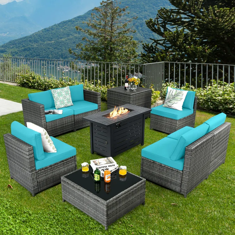 Rattan Sofa Set
