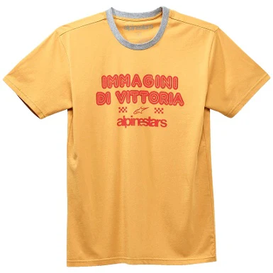 CAMISETA ALPINESTARs DI VITTORIA AMARILLO