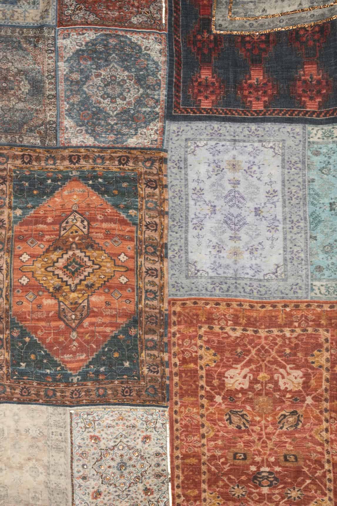 Rivera-Spanien Fular Ivrea Patchwork