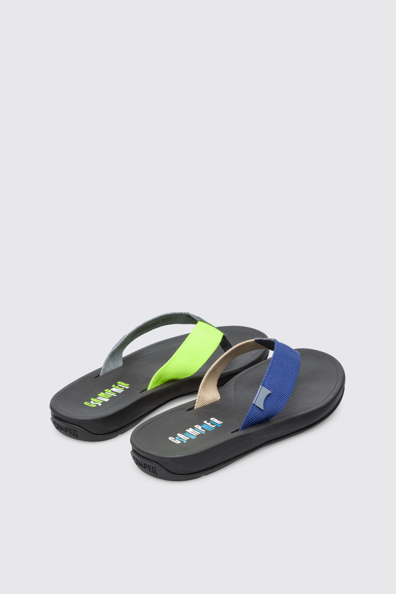 Twins - Men's multicolored textile sandal