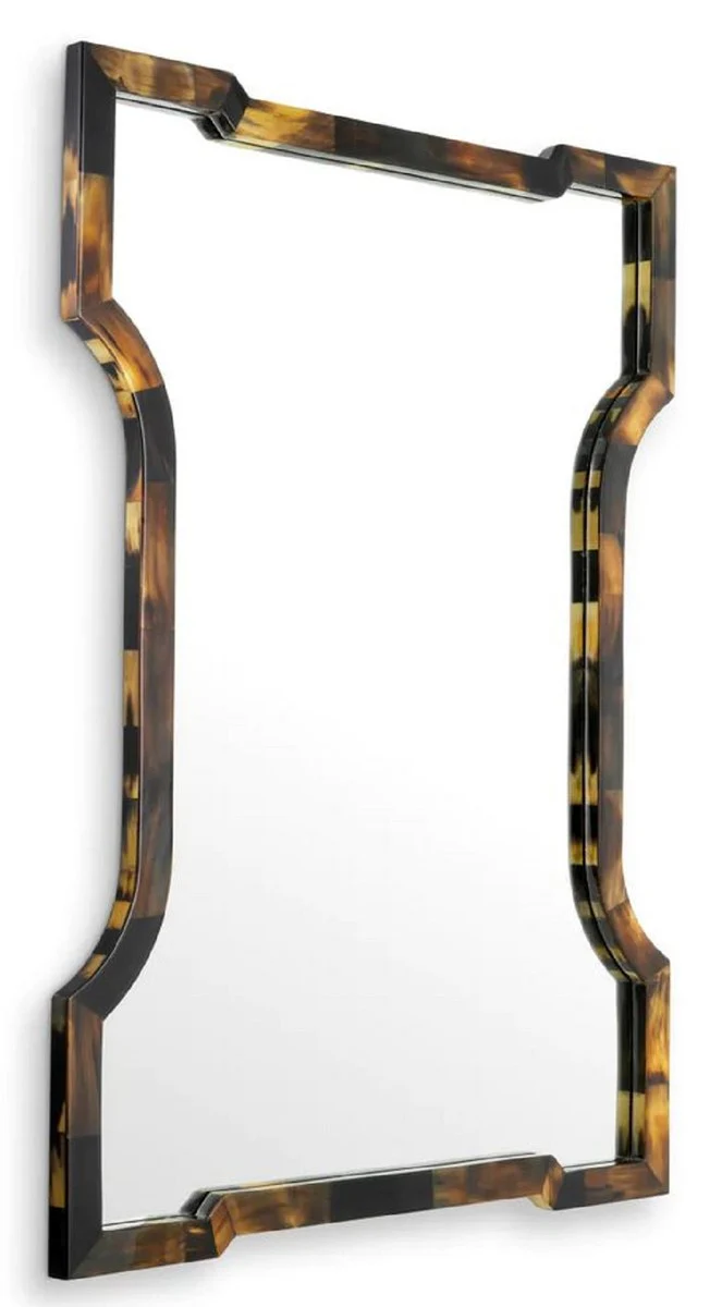 Luxus Spiegel Braun / Naturfarben H. 130 cm - Luxus Qualität