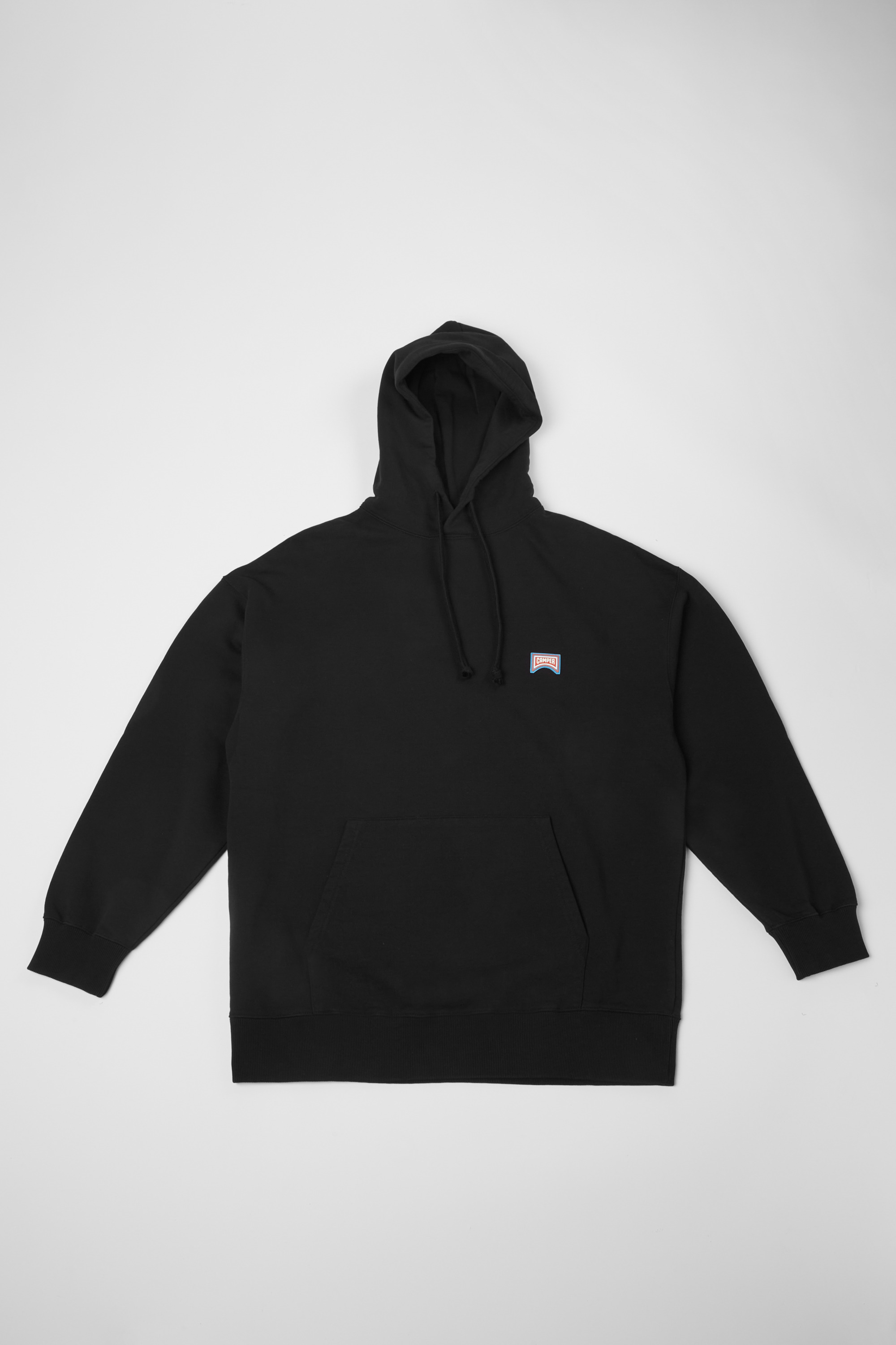 Hoodie - Schwarz und orange gedruckt unisex Hoodie