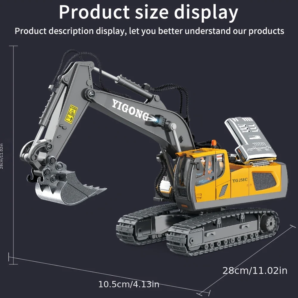 Ferngesteuerter Bagger: Ein lustiges und lehrreiches Geschenk für Kinder!