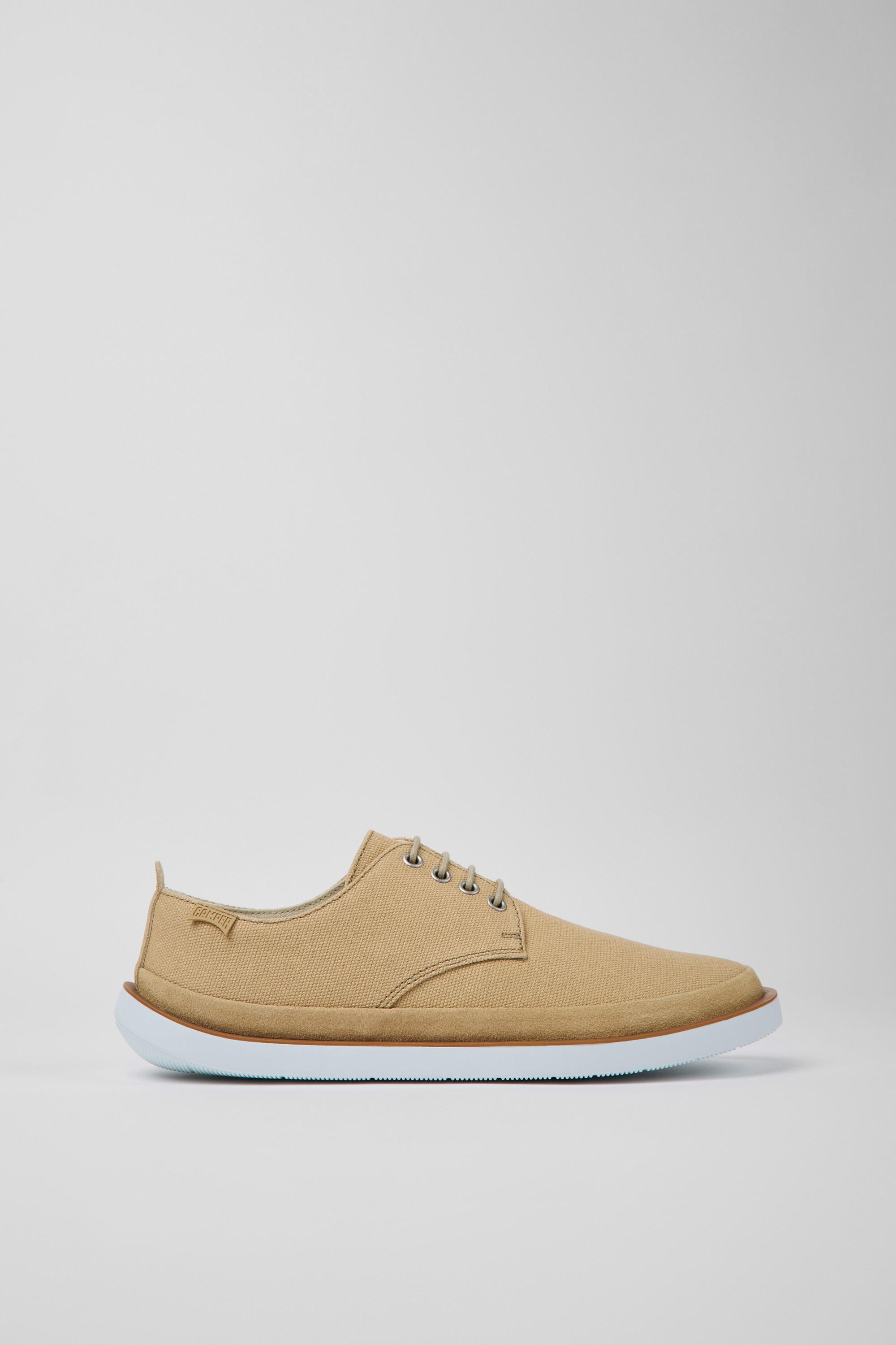 Wagon - Beige Textil- und Nubuckschuhe für Herren