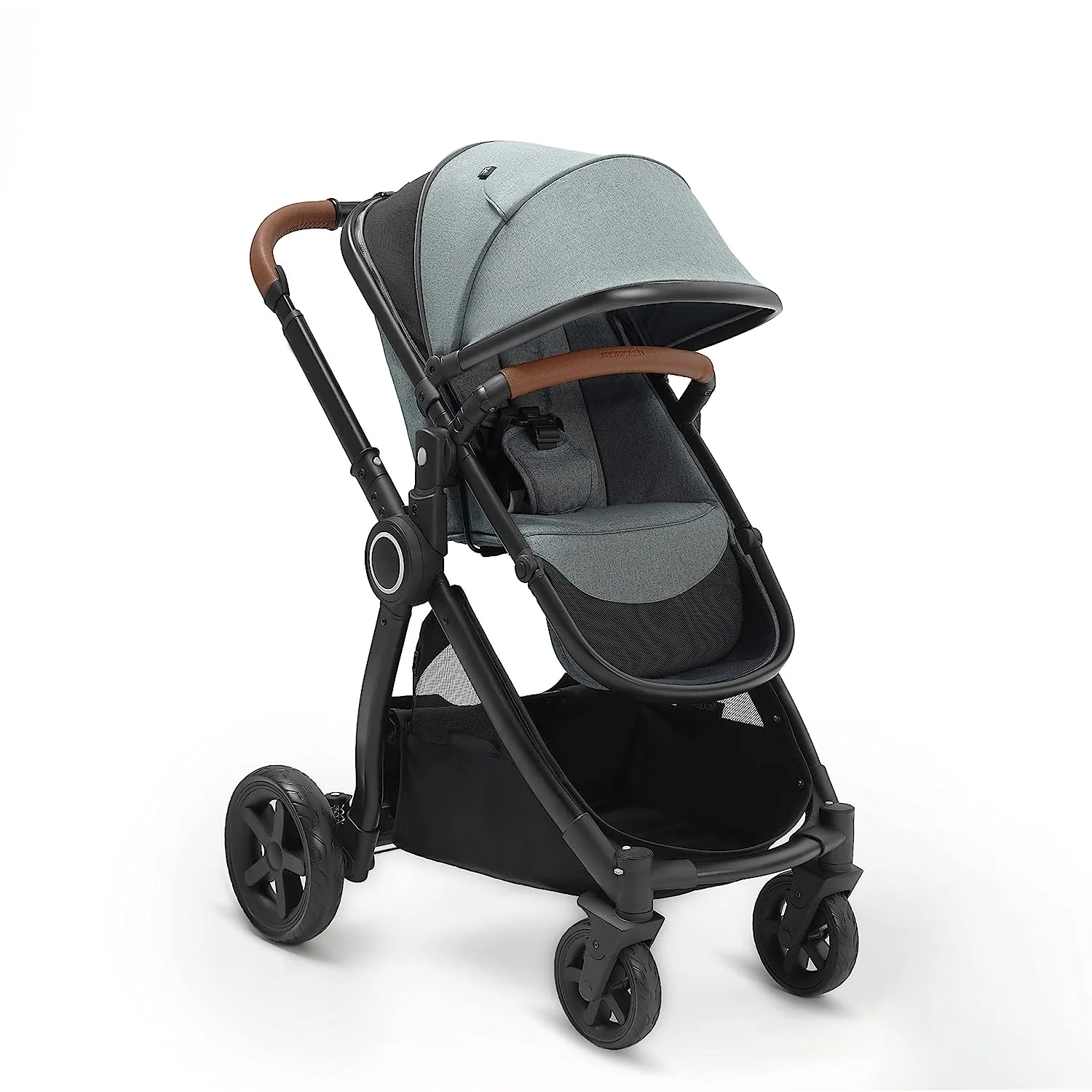 Kinderwagen mit abnehmbarem Stubenwagen – Kinderwagen in voller Größe für bequeme Ausflüge mit dem Baby – Kleinkind-Kinderwagen mit umkehrbarem Kinderwagensitz – Kinderwagen mit leichtgängigem Stubenwagen