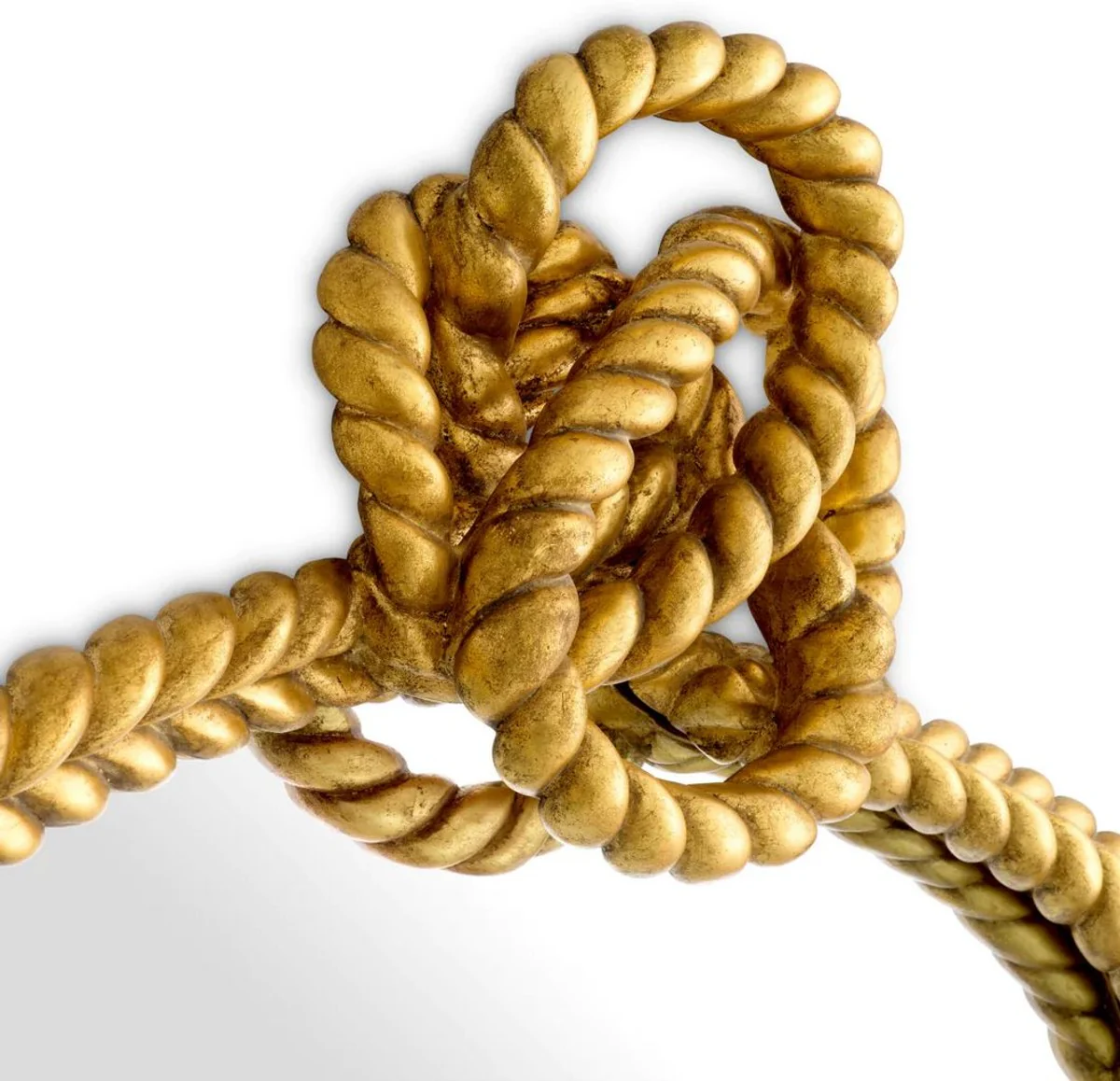 Luxury mahogany mirror antique gold H. 121 cm