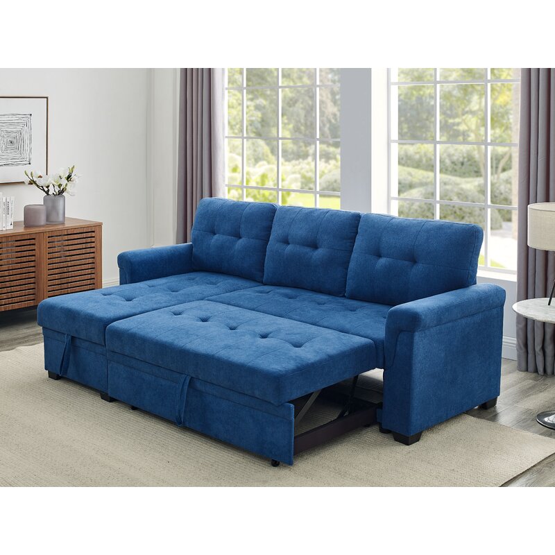 Gunnar 86 Wide Reversible Sleeper Sofa & Chaise