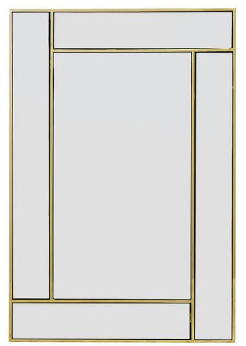 Luxury stainless steel mirror / wall mirror gold 60 x H. 90 cm - luxury collection