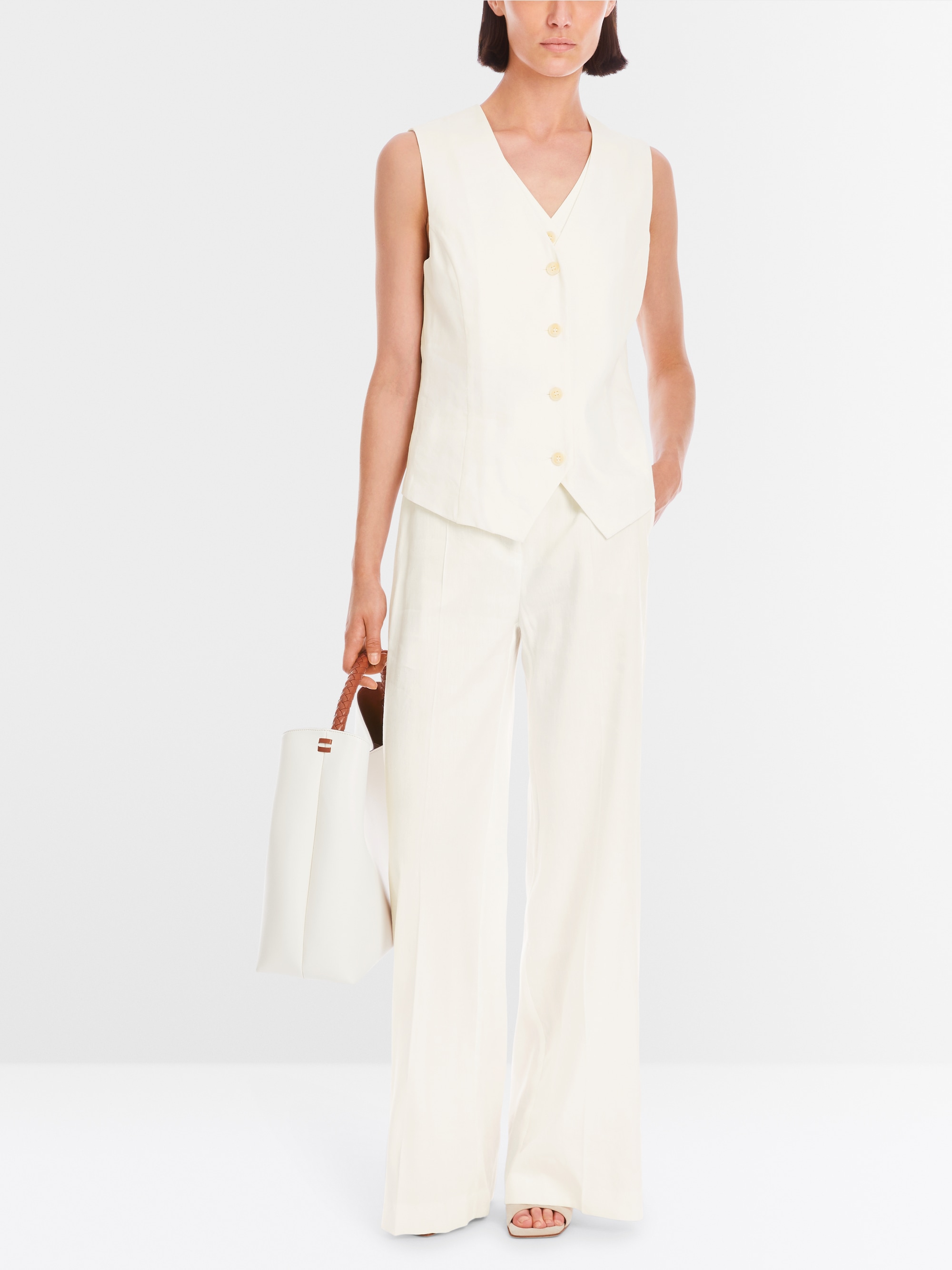 Marc-Cain Weste mit doppelter Vorderseite