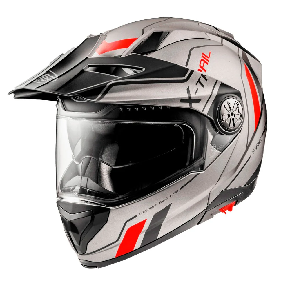 MODULAR HELMET PREMIER XTRAIL EVO XT 17 BM GRIS / ROJO