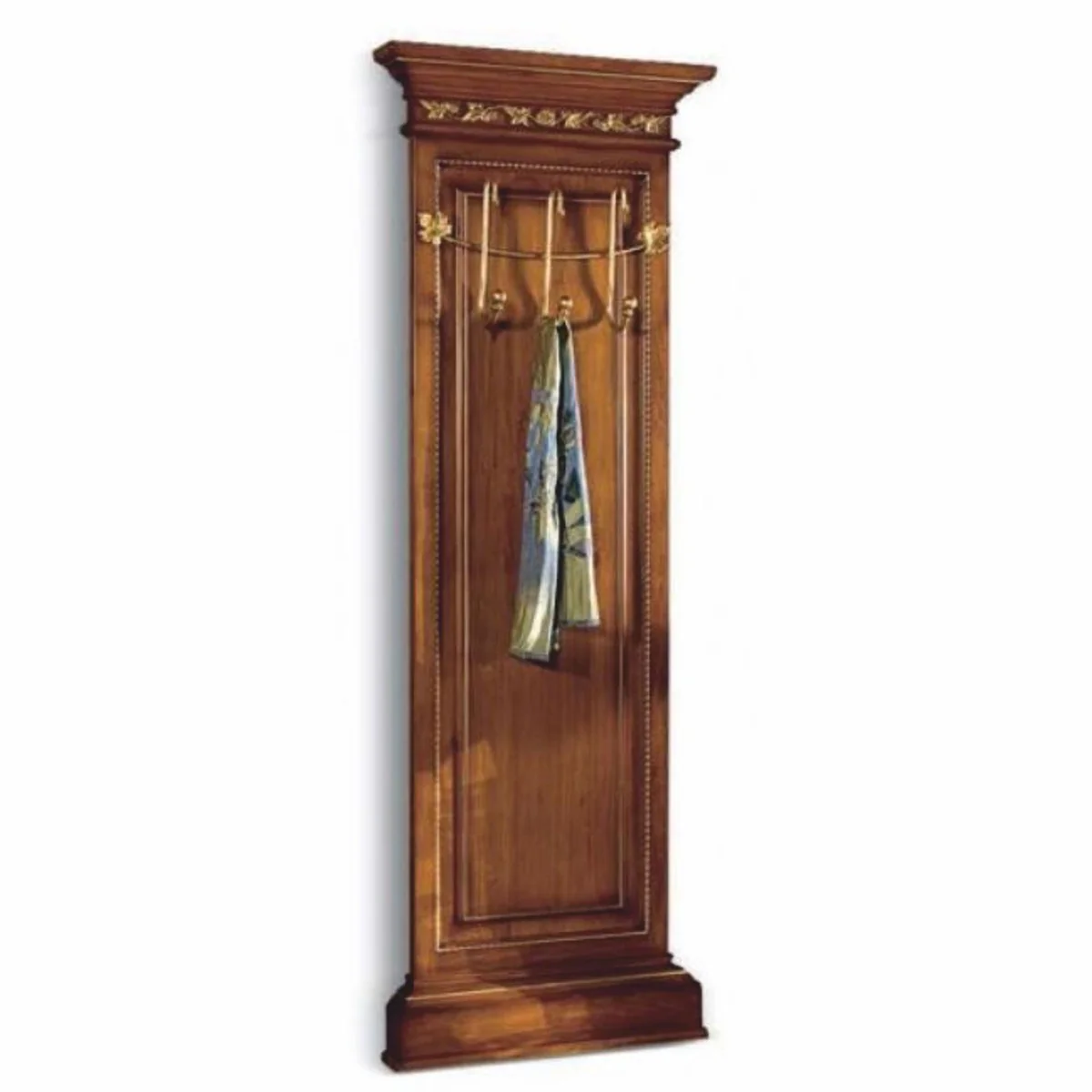 Luxus Barock Garderobe Braun / Gold 75,5 x H. 213 cm - Made in Italy